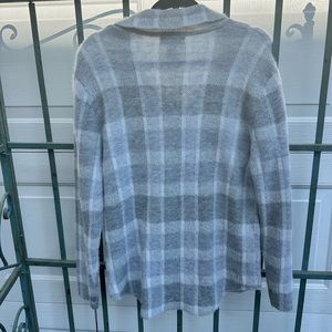 Super Soft Gray Plaid Shacket